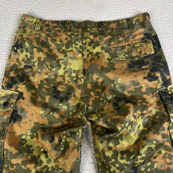 German DEU Scharrer German Army Pants Mens 34x29 Green Camo UGB LHBw 1004503 - Picture 6 of 11